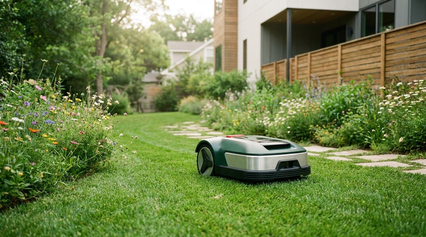 Robô cortador de grama: como funciona e vale a pena para seu jardim